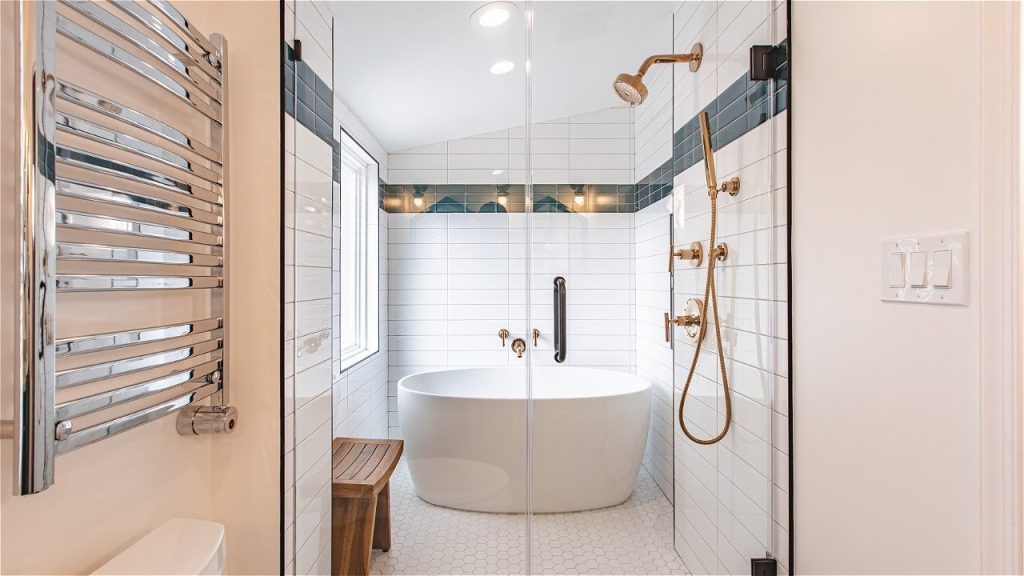 Bathroom before GBC remodel — Rockville, MD