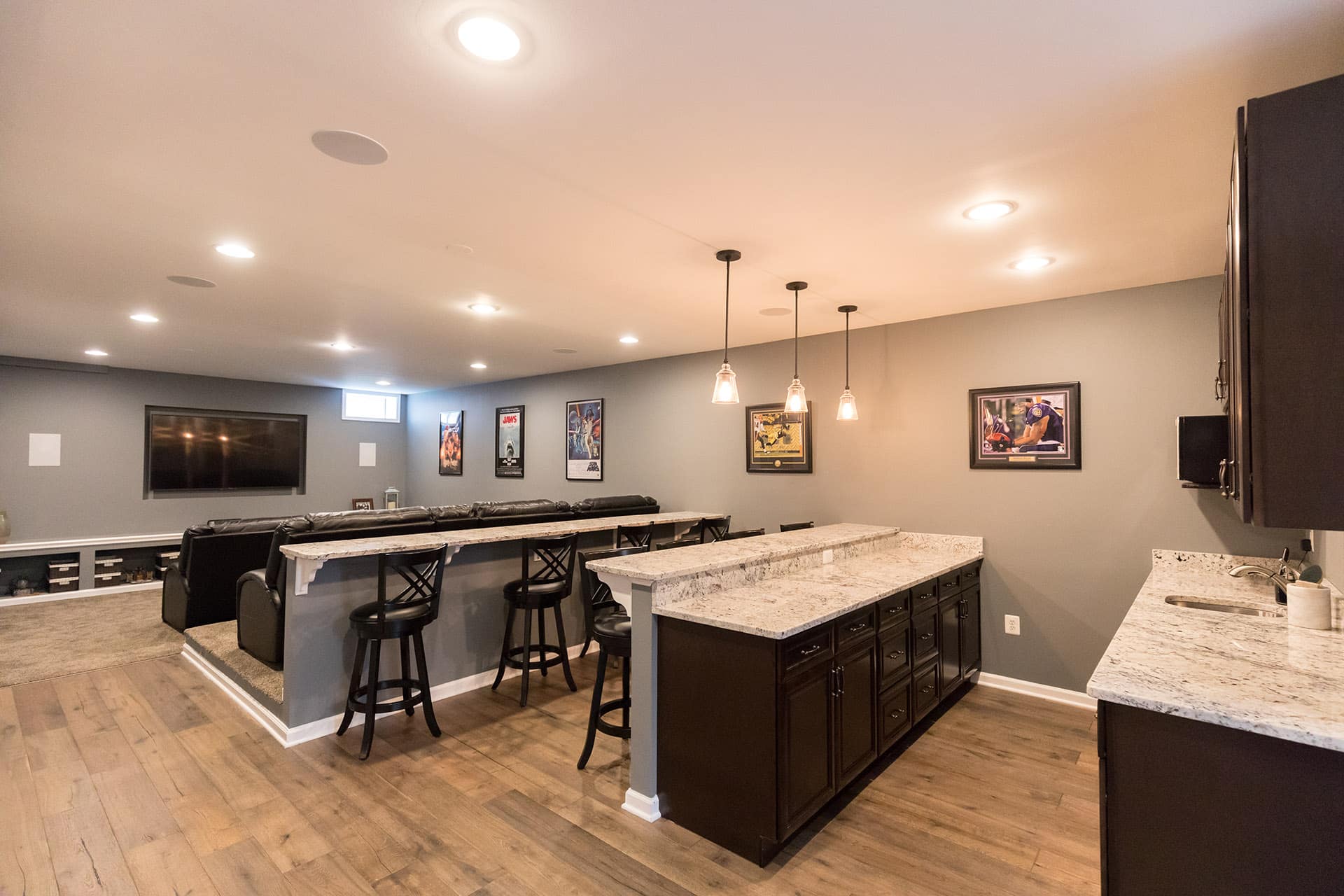 Columbia Basement Remodel
