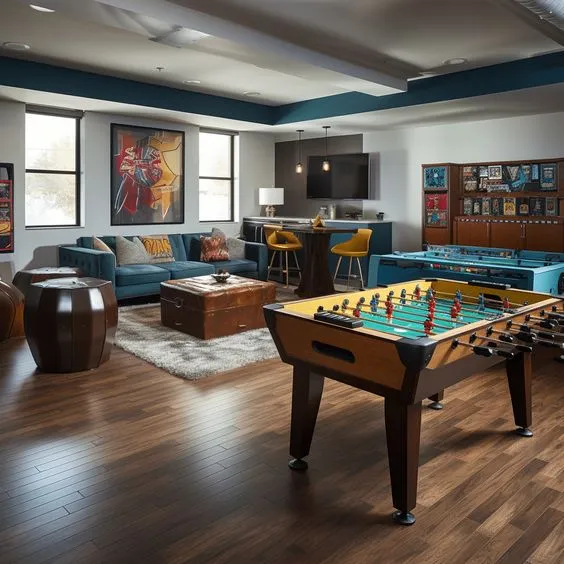 basement game room