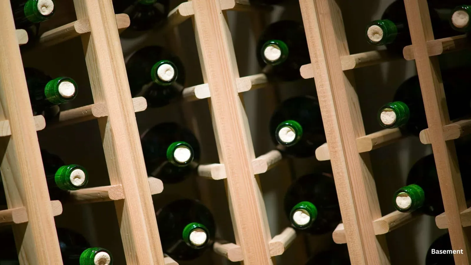 basement wine cellar