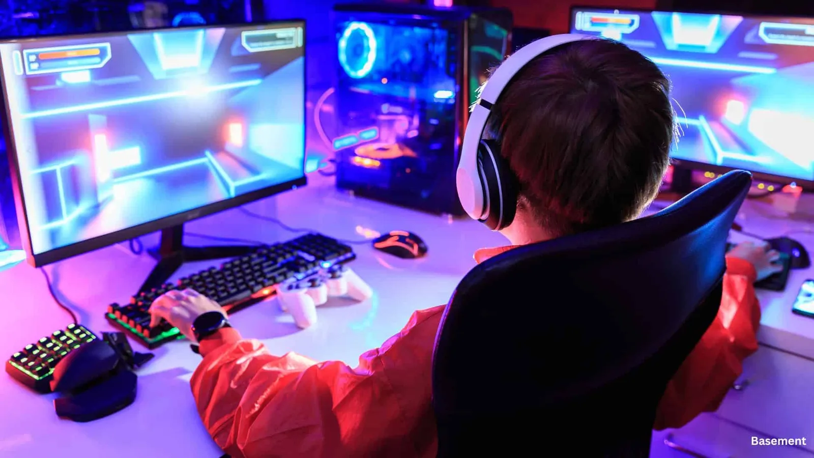 basement game room