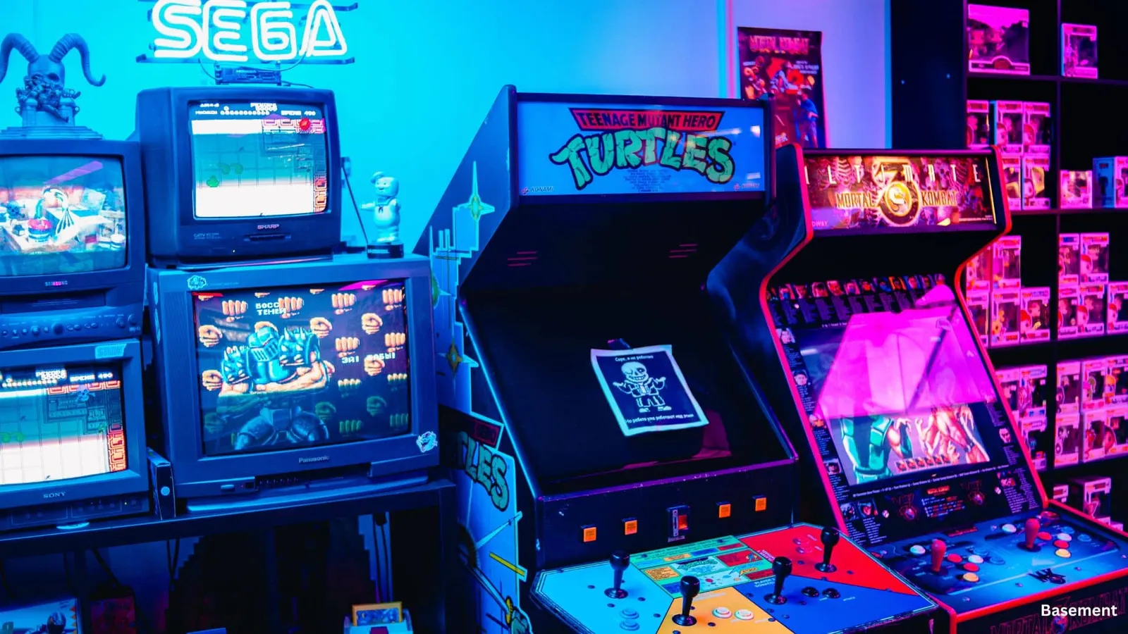 basement game room