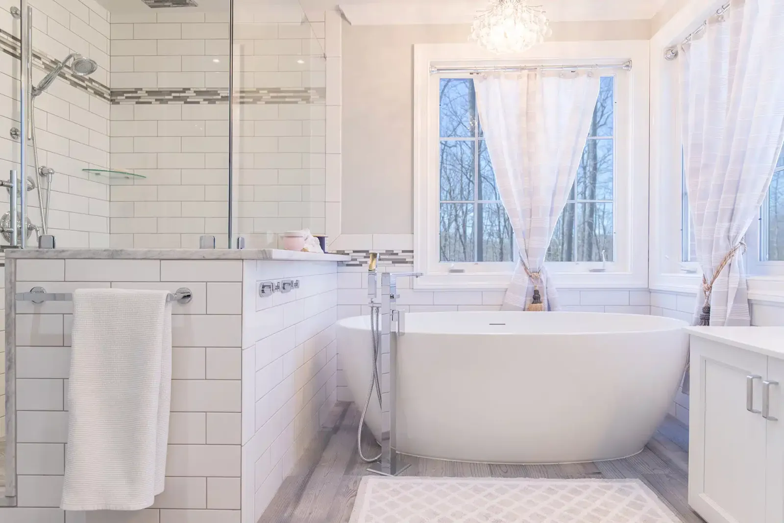 Airy Bathroom Remodel